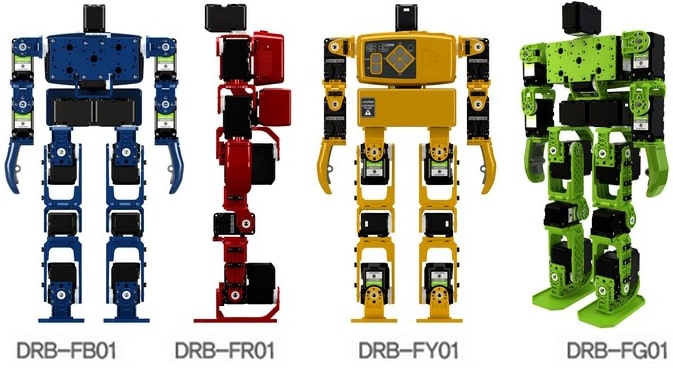 DST Robot - HOVIS Lite Humanoid Robot Kit Colors